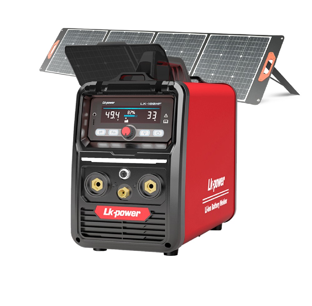 LK-180MF 623.7Wh 180A ARC TIG MIG Cordless Welding Machine with Battery Pack